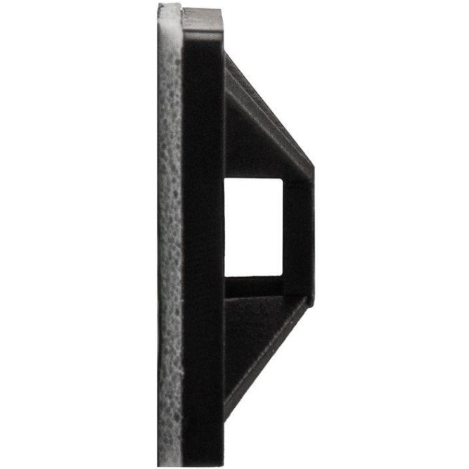 Площадка самоклеящаяся 20х20мм черн. (уп.10шт) Rexant 07-2021-10