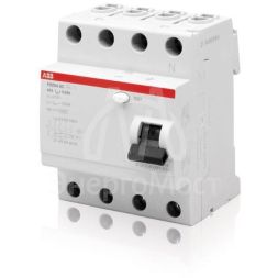 Выключатель дифференциального тока (УЗО) 4п 63А 30мА тип AC FH204 ABB 2CSF204004R1630
