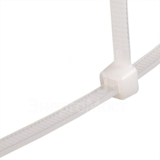 Хомут кабельный КСС 3х150 нейл. бел. (уп.100шт) Fortisflex 49393