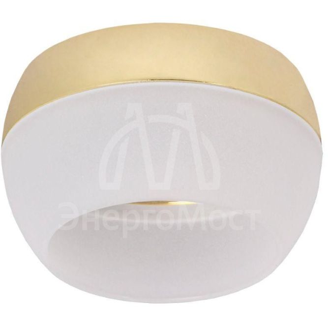 Светильник 4010 накладной потолочный под лампу GX53 золото IEK LT-UPB0-4010-GX53-1-K22