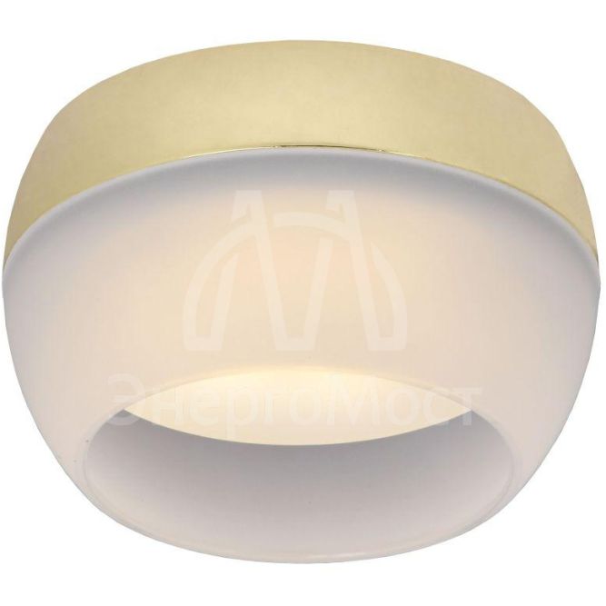 Светильник 4010 накладной потолочный под лампу GX53 золото IEK LT-UPB0-4010-GX53-1-K22