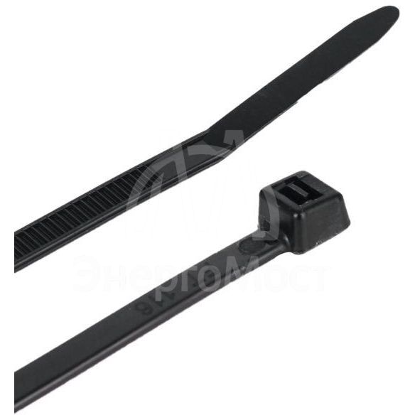 Хомут кабельный 4.8х200 нейл. черн. (уп.100шт) IEK UHH32-D048-200-100