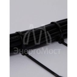 Хомут кабельный 4.8х200 нейл. черн. (уп.100шт) IEK UHH32-D048-200-100