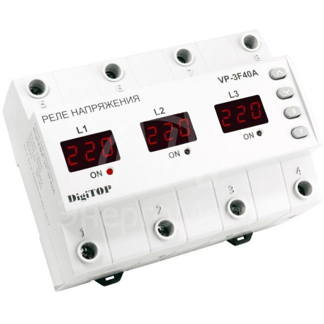 Реле напряжения DigiTOP VP-3F40A 46-644