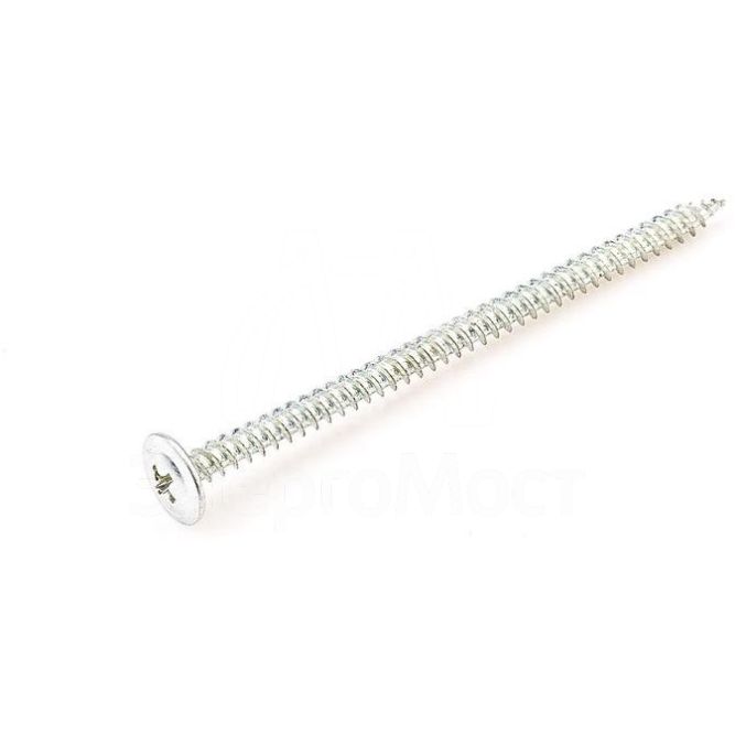 Саморез 4.2х16 металл-металл с прессшайбой цинк (уп.1000шт) коробка СТРОЙМЕТИЗ ММ4216ОЦ1