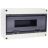 Бокс модульный накладной PDB/W 4015 GR (ЩРН-ПГ-15) IP65 пластик. Pro JazzWay 5072107