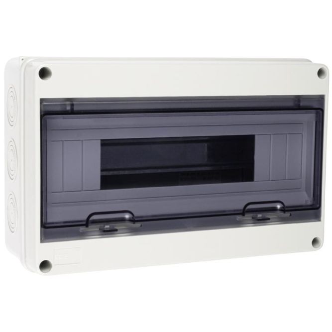 Бокс модульный накладной PDB/W 4015 GR (ЩРН-ПГ-15) IP65 пластик. Pro JazzWay 5072107