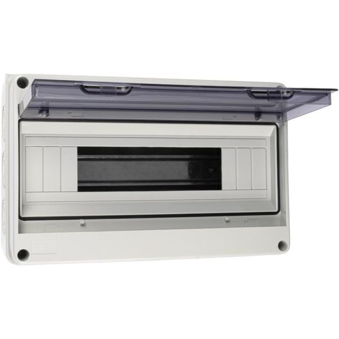 Бокс модульный накладной PDB/W 4015 GR (ЩРН-ПГ-15) IP65 пластик. Pro JazzWay 5072107