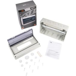 Бокс модульный накладной PDB/W 4015 GR (ЩРН-ПГ-15) IP65 пластик. Pro JazzWay 5072107