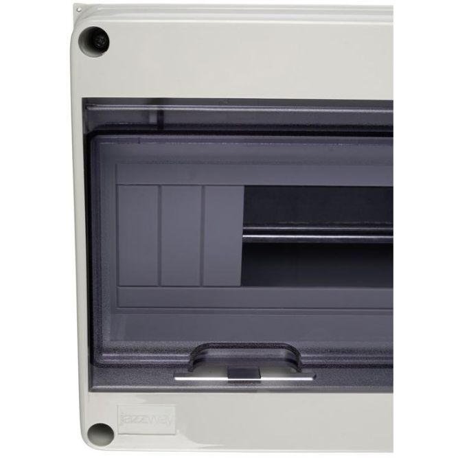 Бокс модульный накладной PDB/W 4015 GR (ЩРН-ПГ-15) IP65 пластик. Pro JazzWay 5072107