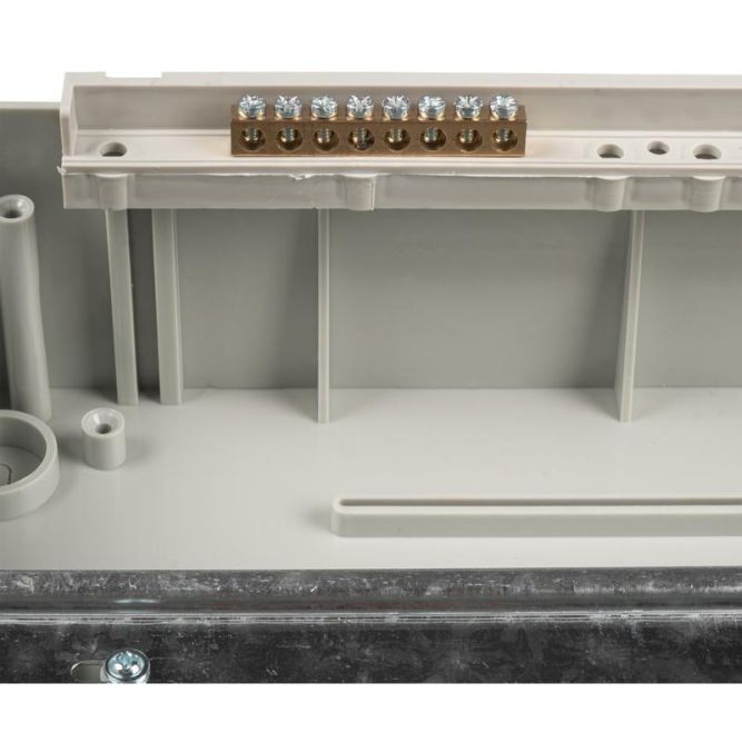 Бокс модульный накладной PDB/W 4015 GR (ЩРН-ПГ-15) IP65 пластик. Pro JazzWay 5072107