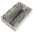 Бокс модульный накладной PDB/W 4015 GR (ЩРН-ПГ-15) IP65 пластик. Pro JazzWay 5072107