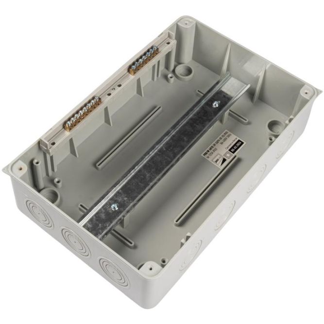 Бокс модульный накладной PDB/W 4015 GR (ЩРН-ПГ-15) IP65 пластик. Pro JazzWay 5072107
