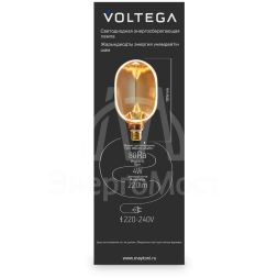Лампа светодиодная Loft Led O100 4Вт 1800К E27 Voltega 8540