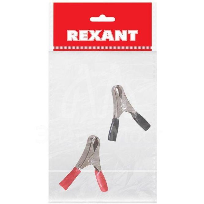 Зажим &amp;quot;крокодил&amp;quot; 10А 50мм (пакет Боб) (уп.2шт) Proconnect 16-0012-9