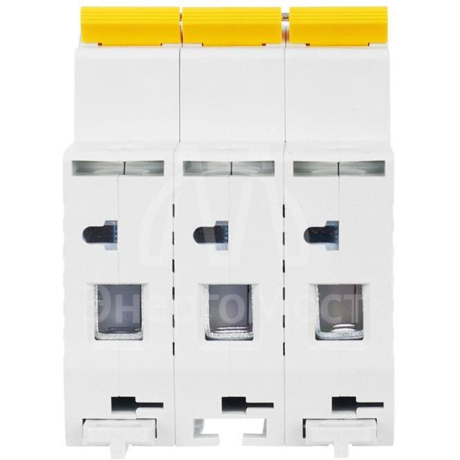 Выключатель автоматический модульный 3п C 25А 4.5кА ВА47-29 IEK MVA20-3-025-C