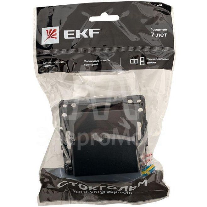 Вывод кабеля Стокгольм механизм черн. PROxima EKF EZV-CE-10