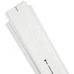 Трубка термоусадочная ТУТ нг 20/10 бел. 1м (уп.50шт) PROxima EKF tut-20-w-1m