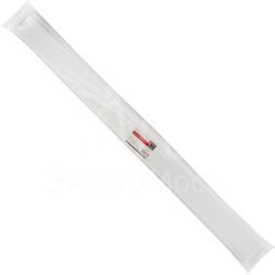 Трубка термоусадочная ТУТ нг 20/10 бел. 1м (уп.50шт) PROxima EKF tut-20-w-1m