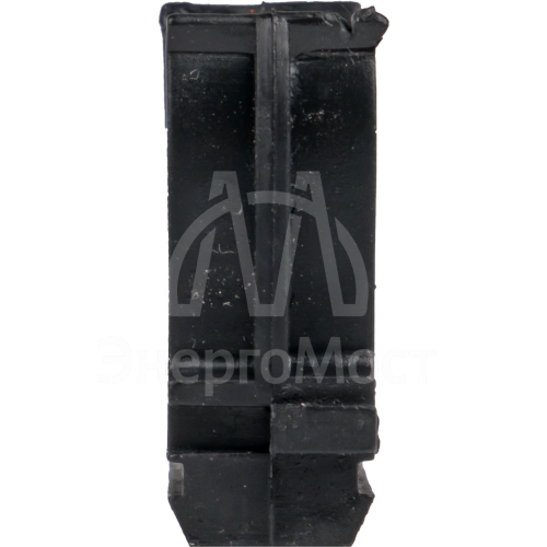 Держатель для труб (клипса) d32мм черн. (уп.50шт) Plast EKF derj-z-32-black