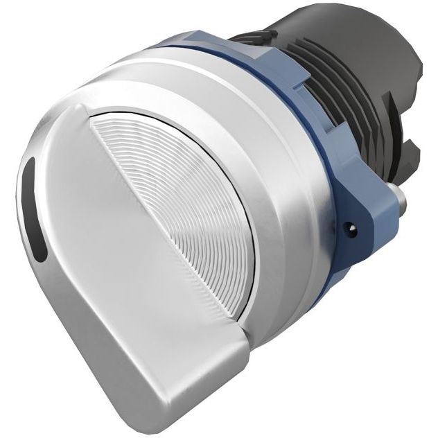 Головка переключателя на 2 положения с возвратом стандартная ручка алюм. черн. DKC M22S-M2A