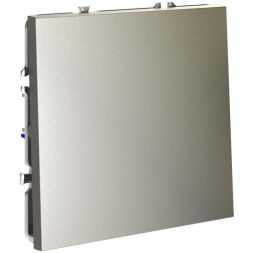 Переключатель проходной 1-кл. СП S70 10А механизм шелк Voltum VLS010304