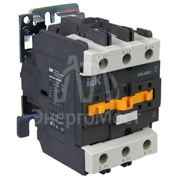 Контактор КМИ-48012 80А 230В/AC3 1HО;1H3 IEK KKM41-080-230-11