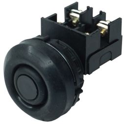 Кнопка ВК-30-10-11110-54/1з+1р черн. 10А IP54 Электротехник ET052701