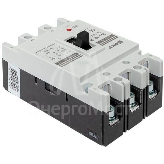 Выключатель автоматический 3п 100/80А 35кА ВА-99М PROxima EKF mccb99-100-80m