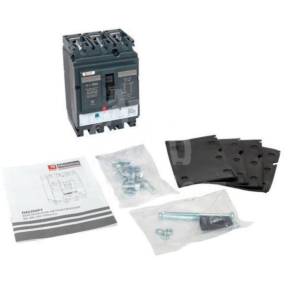 Выключатель автоматический 3п 160/160А 36кА ВА-99C Compact NS PROxima EKF mccb99C-160-160