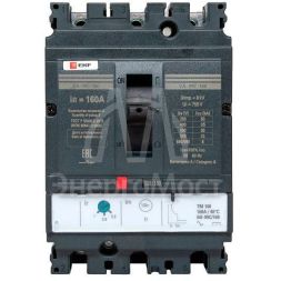 Выключатель автоматический 3п 160/160А 36кА ВА-99C Compact NS PROxima EKF mccb99C-160-160