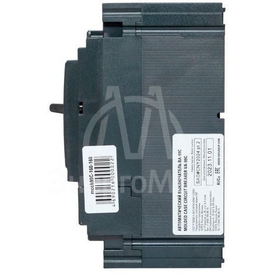 Выключатель автоматический 3п 160/160А 36кА ВА-99C Compact NS PROxima EKF mccb99C-160-160