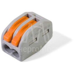 Клеммник универсальный 2х(0.08-2.5) WAGO 222-412