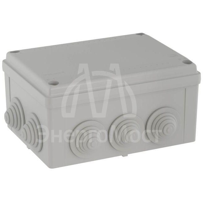 Коробка распределительная ОП 190х140х70мм IP55 10 каб. ввод DKC 54100