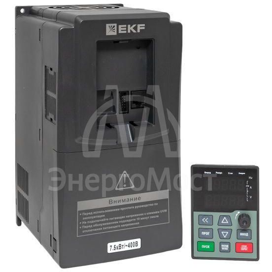 Преобразователь частоты 7.5/11кВт 3х400В VECTOR-100 PROxima EKF VT100-7R5-3B