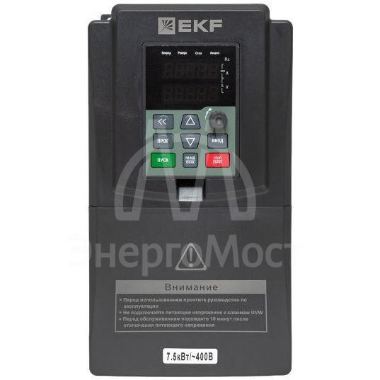 Преобразователь частоты 7.5/11кВт 3х400В VECTOR-100 PROxima EKF VT100-7R5-3B