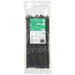 Стяжка кабельная 380х7.6 черн. (уп.100шт) SE IMT38076B