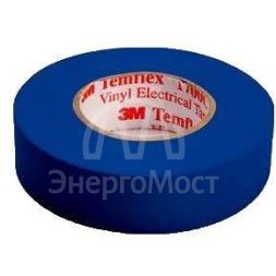 Изолента ПВХ 15мм Temflex 1300 син. (рул.10м)3М 7100081323