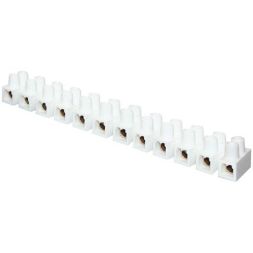 Колодка клеммная 6кв.мм 5А полистирол бел. (уп.10шт) PROxima EKF plc-KK-6-5-ps-w