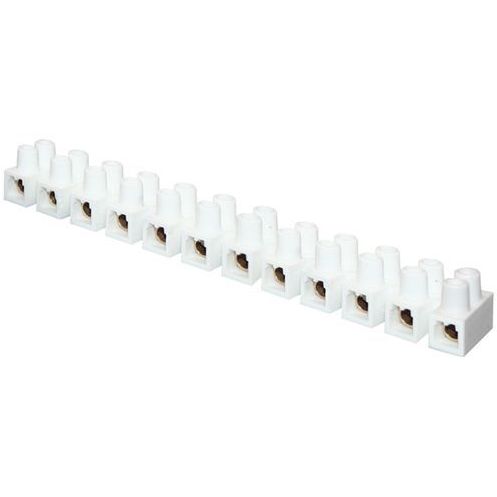 Колодка клеммная 6кв.мм 5А полистирол бел. (уп.10шт) PROxima EKF plc-KK-6-5-ps-w