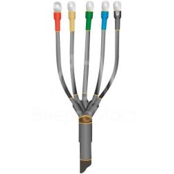 Муфта кабельная концевая универс. 1кВ 1ПКВ(Н)ТпНнг-LS-5х(70-120) с болтовыми наконечниками Нева-Транс Комплект 22040111