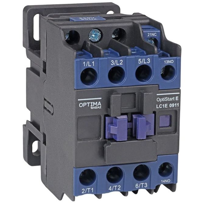 Контактор OptiStart E LC1E09M5 9A 220В AC 1НО+1НЗ КЭАЗ 367513