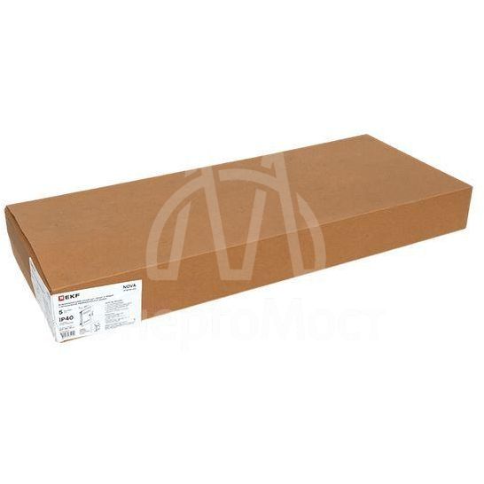 Щит слаботочный встраив. Nova 5 габарит IP41 с метал. перфорированной дверью EKF nv-mb-pmd-5