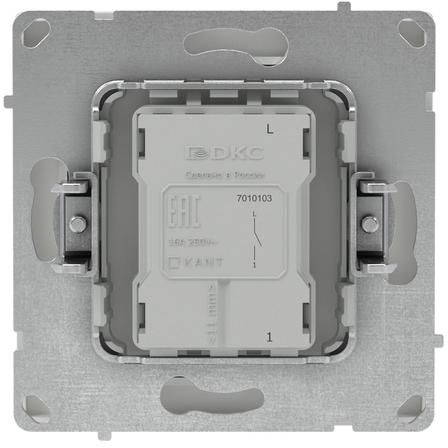 Выключатель 1-кл. KANT бел. песок DKC 7010103
