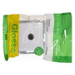 Механизм розетки TV 1-м СП Glossa проходной 4DB бел. SchE GSL000192
