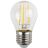 Лампа светодиодная филаментная F-LED P45-11w-827-E27 P45 11Вт шар E27 тепл. бел. ЭРА Б0047013