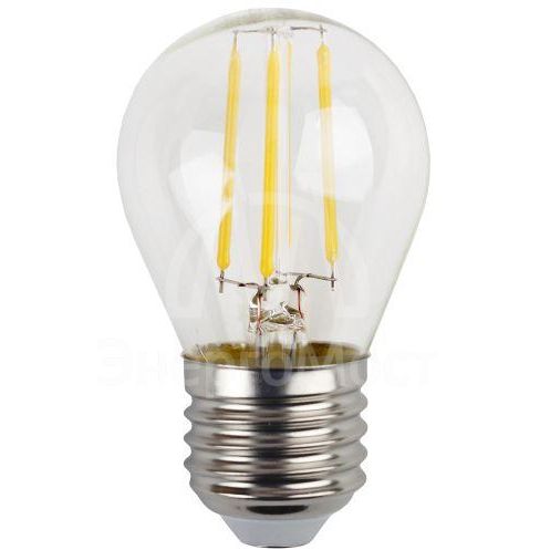 Лампа светодиодная филаментная F-LED P45-11w-827-E27 P45 11Вт шар E27 тепл. бел. ЭРА Б0047013