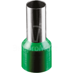 Наконечник-гильза втулочная 71 908 NET-E16-12-B10 зел. (уп.10шт) Navigator 71908