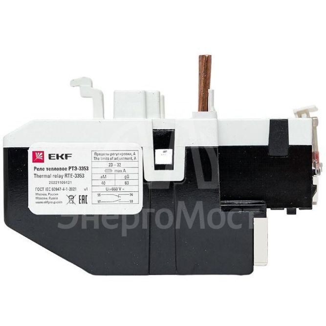 Реле тепл. РТЭ 3353 23-32А EKF rel-3353-23-32