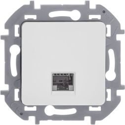 Розетка информационная RJ45 Inspiria CAT.6 UTP бел. Leg 673830